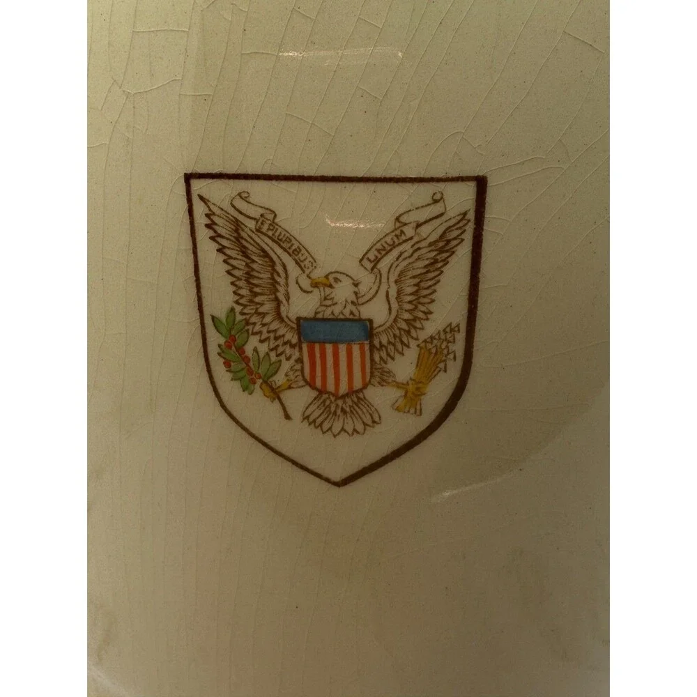 Gray’s Pottery 1L‎ Beer Pitcher Jug – 1939 George VI & Queen Elizabeth US Tour
